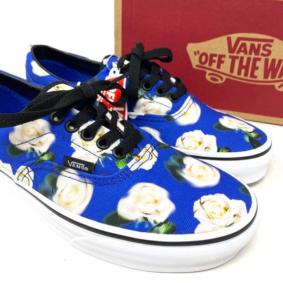 VANS Shoes Women's Era Romantic Floral Lapis Canvas Casual SB Size VN0A38FRVP9 - Picture 9 of 11